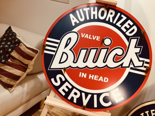 enseigne tôle Buick