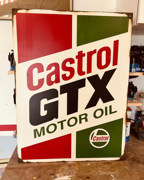 enseigne Castrol Gtx